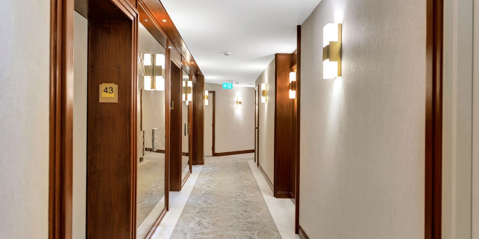 Palace Place by Folio Interiors - Corridor After